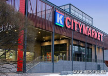 Магазин Ситимаркет (Citymarket) в одном из торговых центров Финляндии