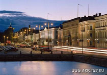 Вечерняя набережная в Хельсинки 3
