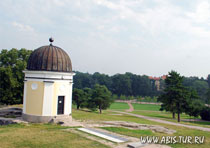 Обсерватория  в парке Каивопуисто в Хельсинки