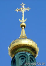 Купол Успенского собора в Хельсинки